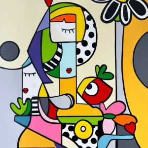 Digigraphie Roxane numéro 1 80 X 60 cm