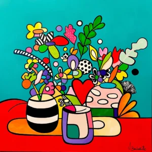 Bloom 80 x 80 cm