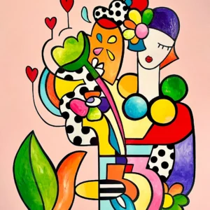 Vibration 100 x 73 cm